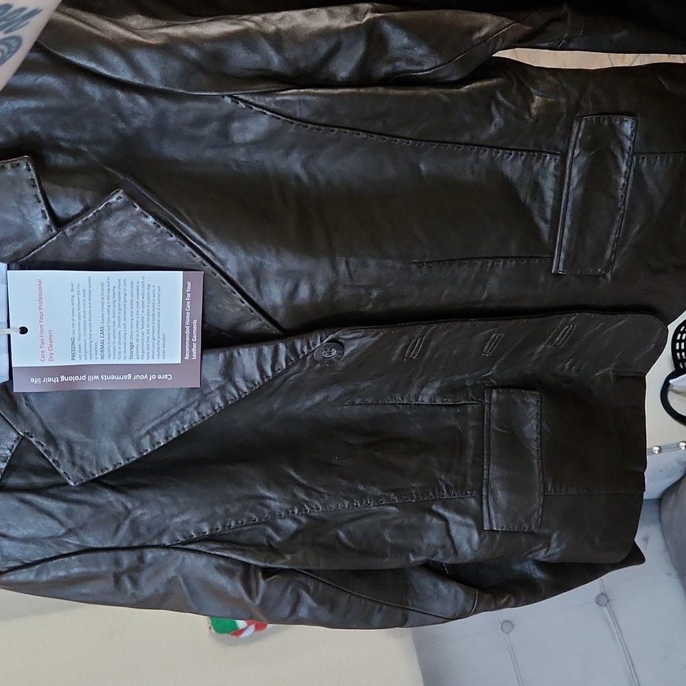 Sonoma Lambskin Leather woman's jacket